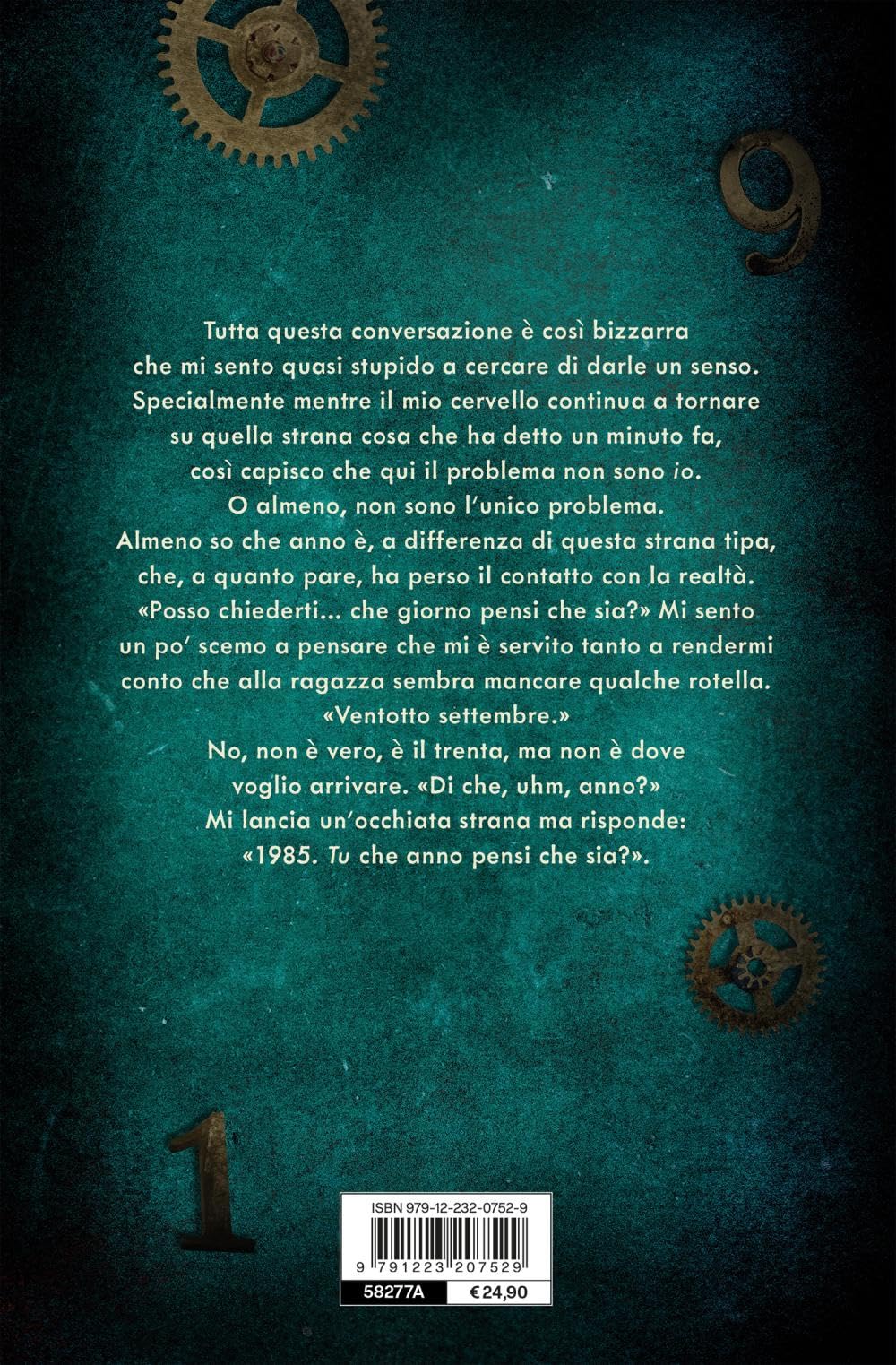 I'll stop the world. Fermerò il mondo