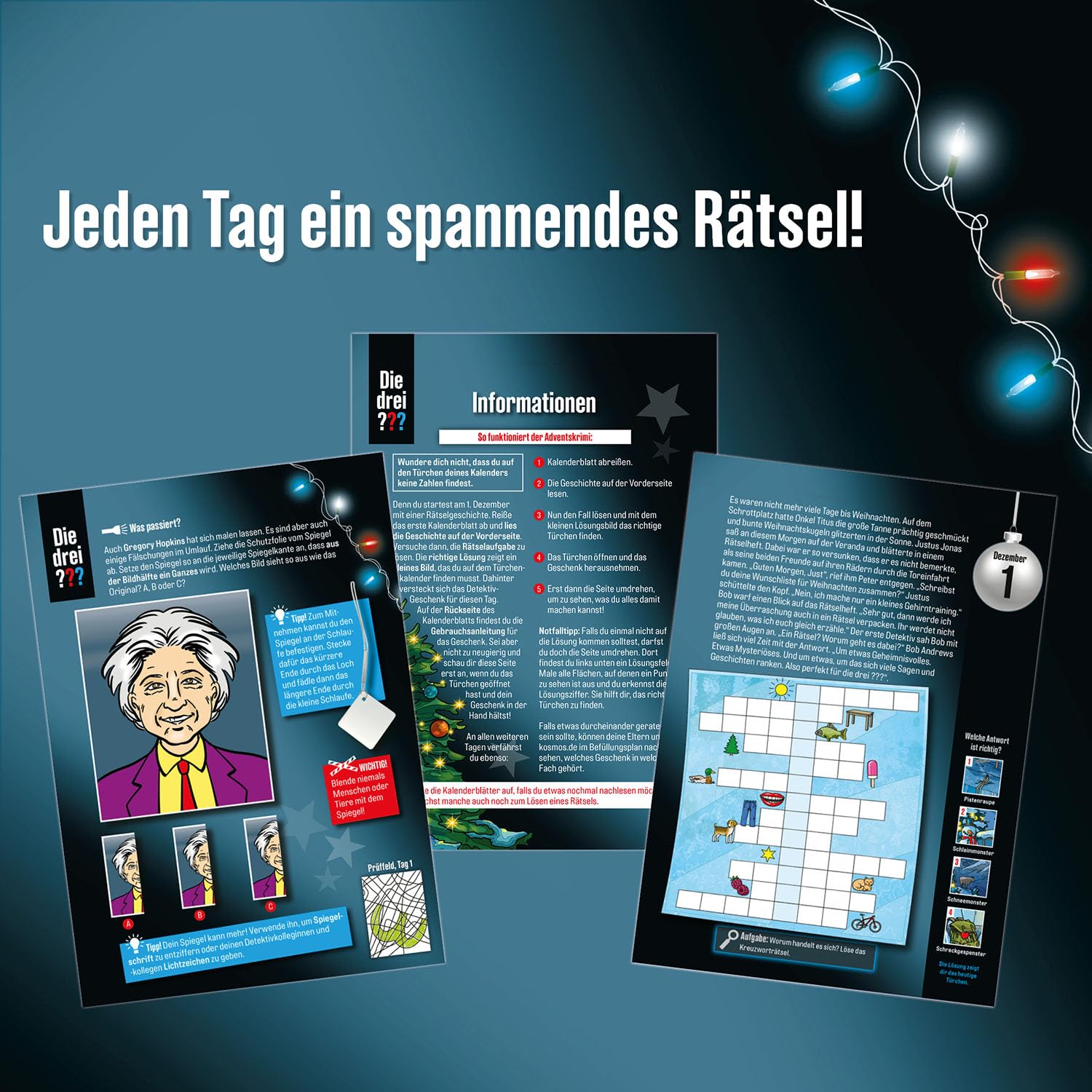 Die drei ??? Adventskalender, Grey - Image 3