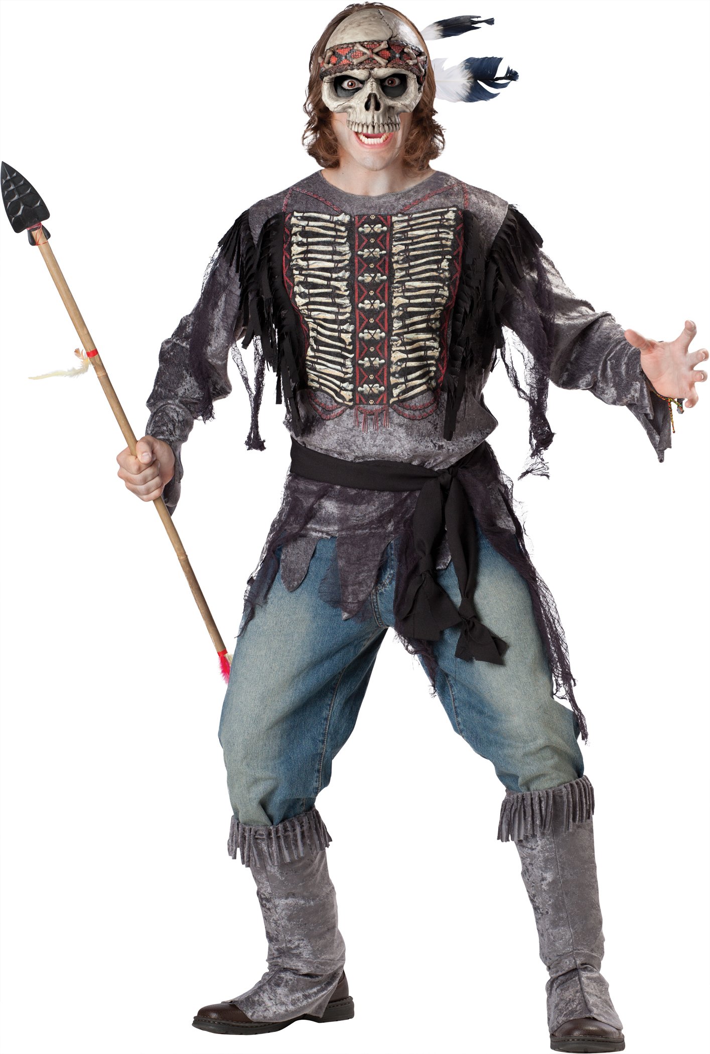 In Character Costumes LLC Mens Spirit Warrior Costume