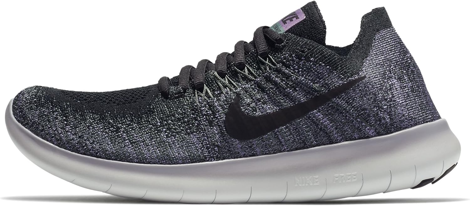 Schwarz Pure Weiß Grau Weiß Laufschuhe Flyknit Rn Free Wmns - 