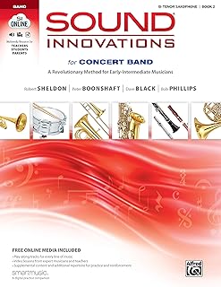 Sound Innovations for Concert Band, Bk 2: A Revolutionary Method for Early-Intermediate Musicians (B-flat Tenor Saxophone), Book & Online Media