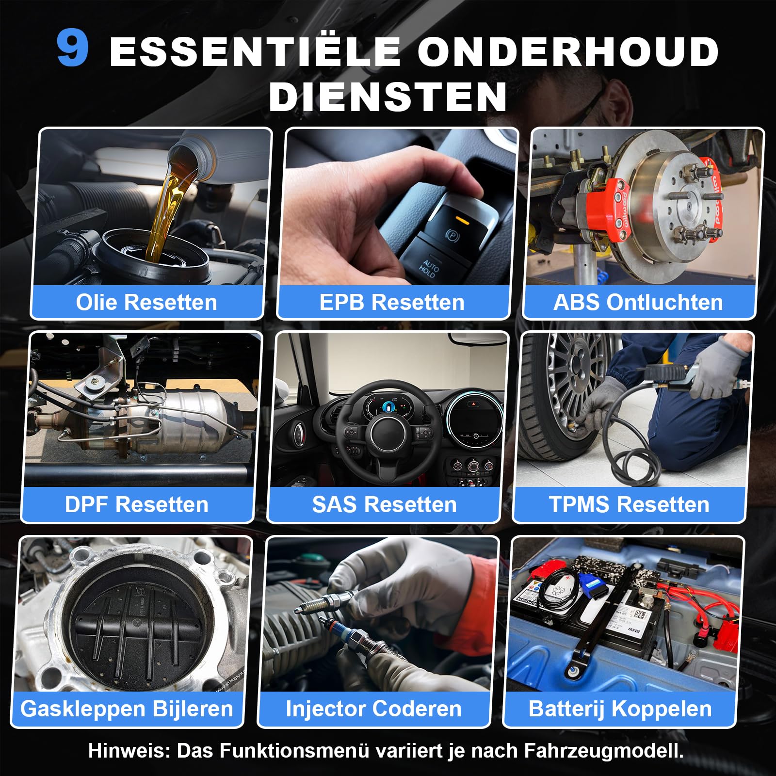 TOPDON ArtiDiag600 Pro, OBD2 Diagnosegerät Auto, Diagnosegerät für alle Fahrzeuge, 9 Servicefunktionen für Öl/ABS/DPF/SRS/SAS/Injektorcodierung, Lebenslange kostenlose Updates