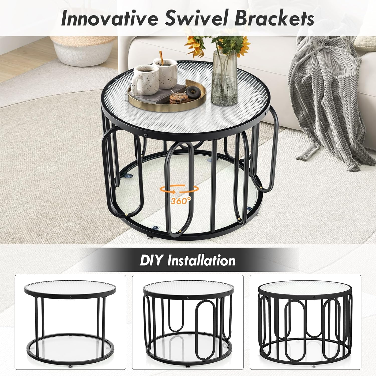2-Tier Ample säilytystilaa