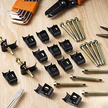 Dreyoo 14 Pack Sink Clips Kit, Undermount Sink Clips