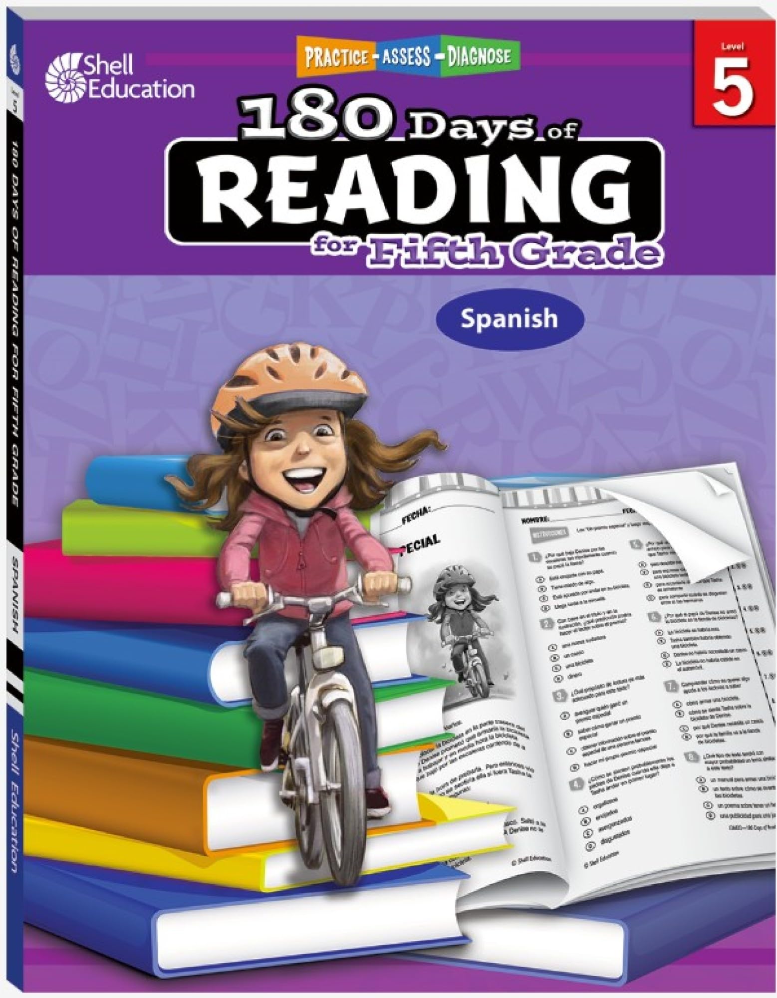 180 Days™: Reading for Fifth Grade: Practice, Assess, Diagnose (180 Days of Practice)