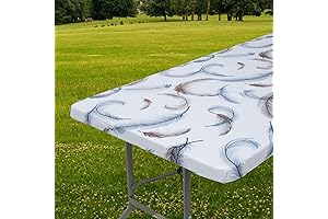 6ft Fitted Tablecloth Rectangle