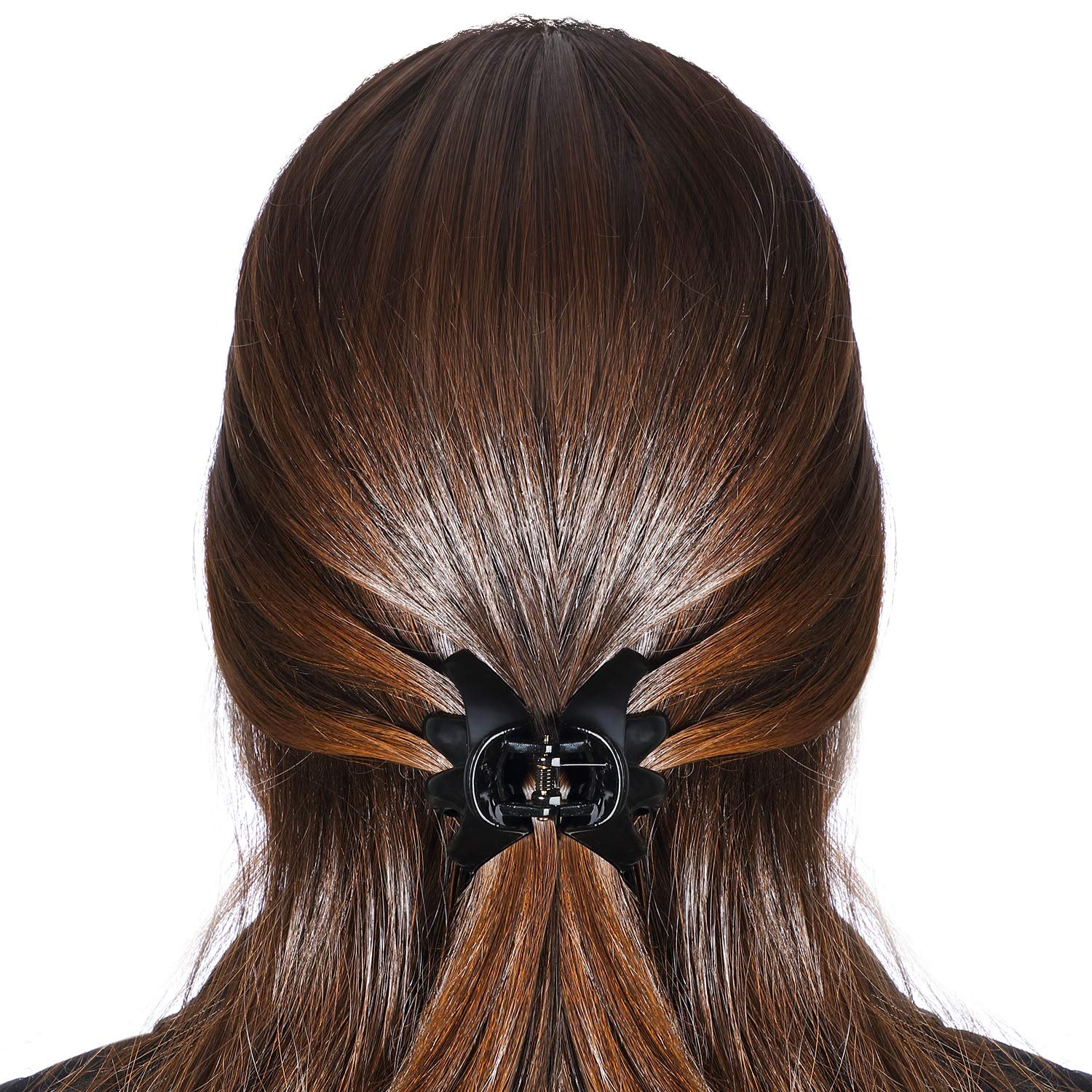 No-slip Grip Large Octopus Hair Clips 6 Pack Tortoise Black Natural For Updos 6 Pieces No-Slip Grip Octopus Hair Clips 6cm Octopus Claw  main image 4