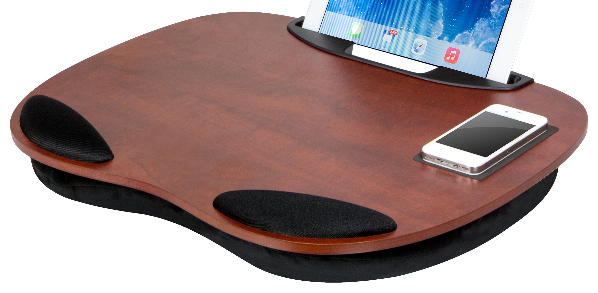 LapGear Media LapDesk Exec for laptops and tablets 91050 Cherry