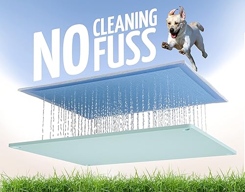 Miniatura 5 de TidyFriend Paquete de 2 Bandejas Porta Almohadillas de Orina para Almohadillas de Orina de 30" x 23" con Orificios de Bloqueo en las Esquinas,