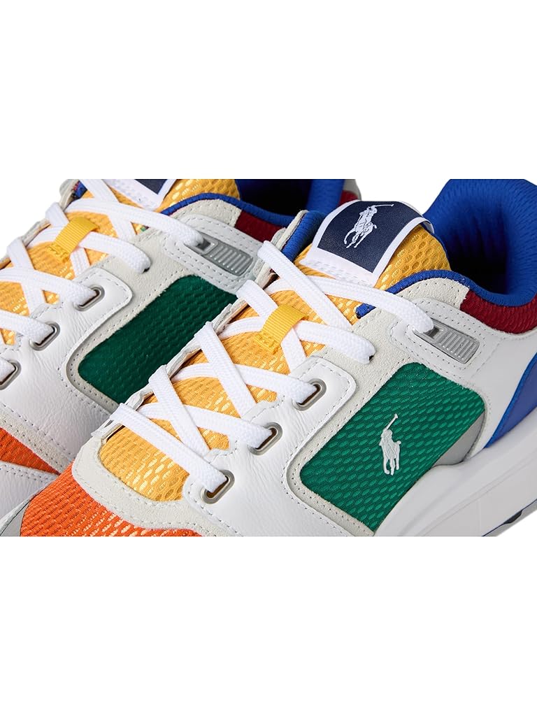 White Polo Ralph Lauren Train 89 Pony Player V2