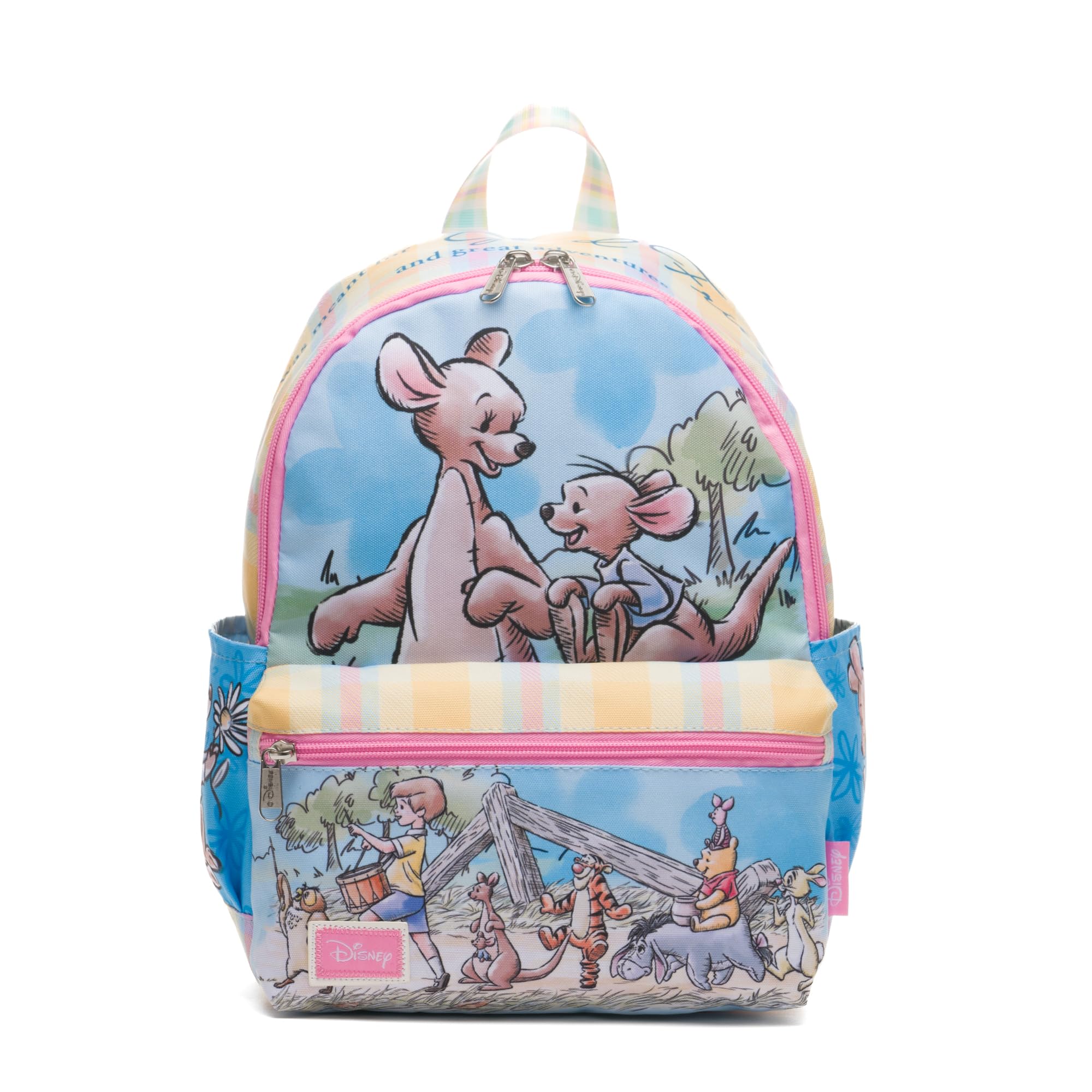 Wondapop Disney Winnie the Pooh Good Friends 13" Deluxe Nylon Mini Backapck Featuring Kanga and Roo