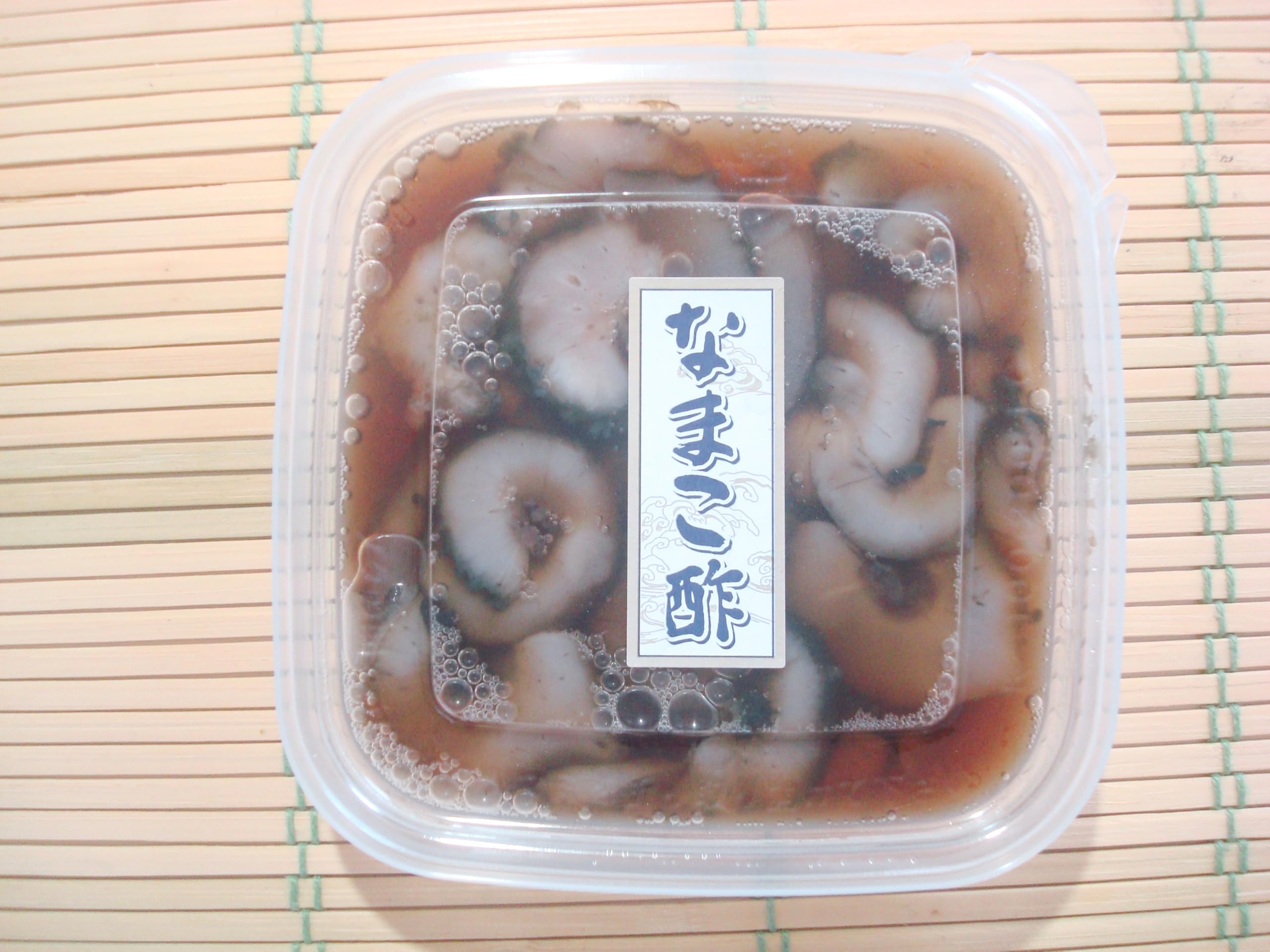 Amazon.co.jp: 築地丸中 青森県産！なまこ酢60g！ ナマコ なまこ 
