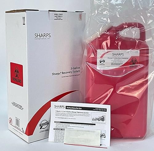 Miniatura 9 de Sistema de eliminación de objetos punzantes por correo - 3 galones - Modelo 13000-008 - cada uno