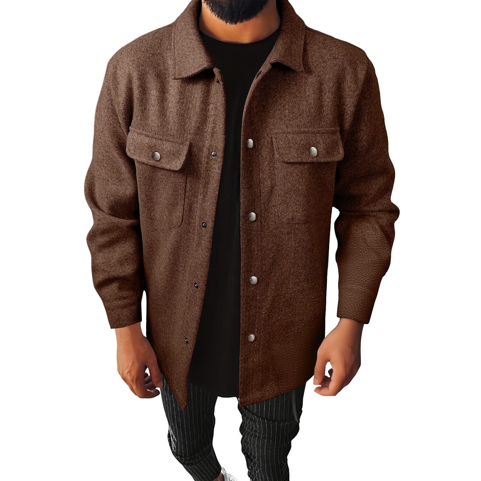 Générique Blouson Femme Léger Slim Fit Manteaux Manches Longues Léger Pour Trench-Coat, Classique Pardessus Coupe Vent Imperméable Décontracté Jacket Tenue De Ville, Aller Au Travai