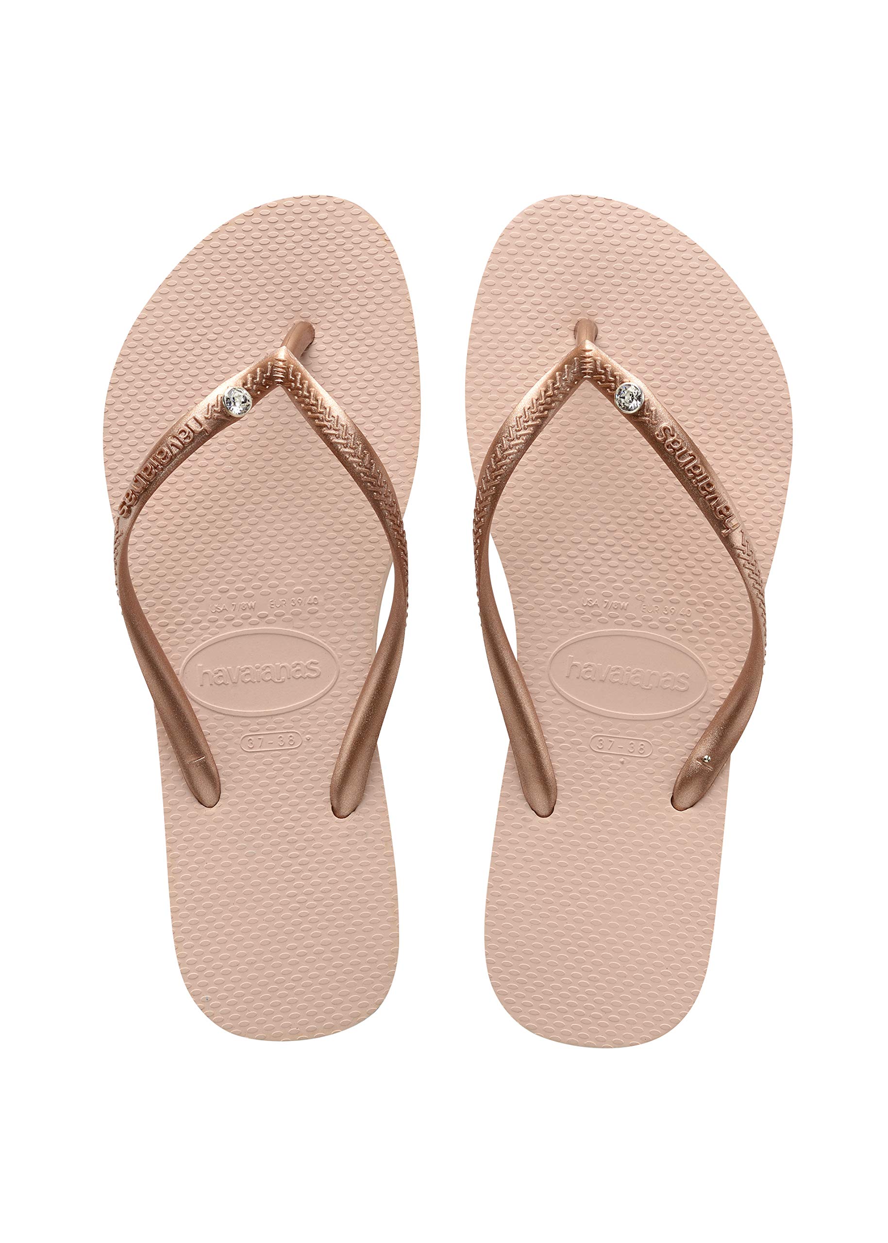 Havaianas Women's Slim Crystal Glamour Sw Flip Flops