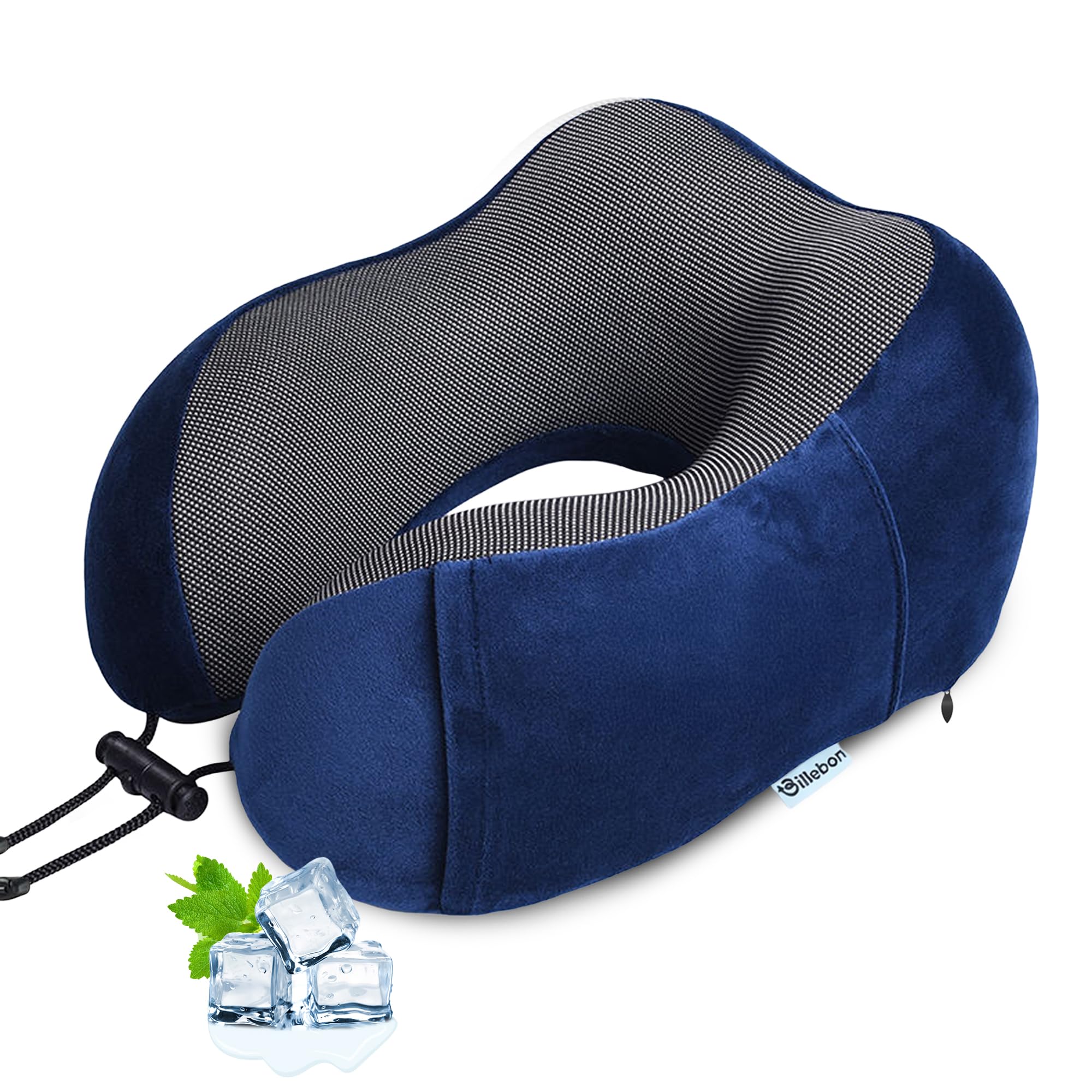 Billebon Memory Foam Neck Pillow - Travel Comfort -10