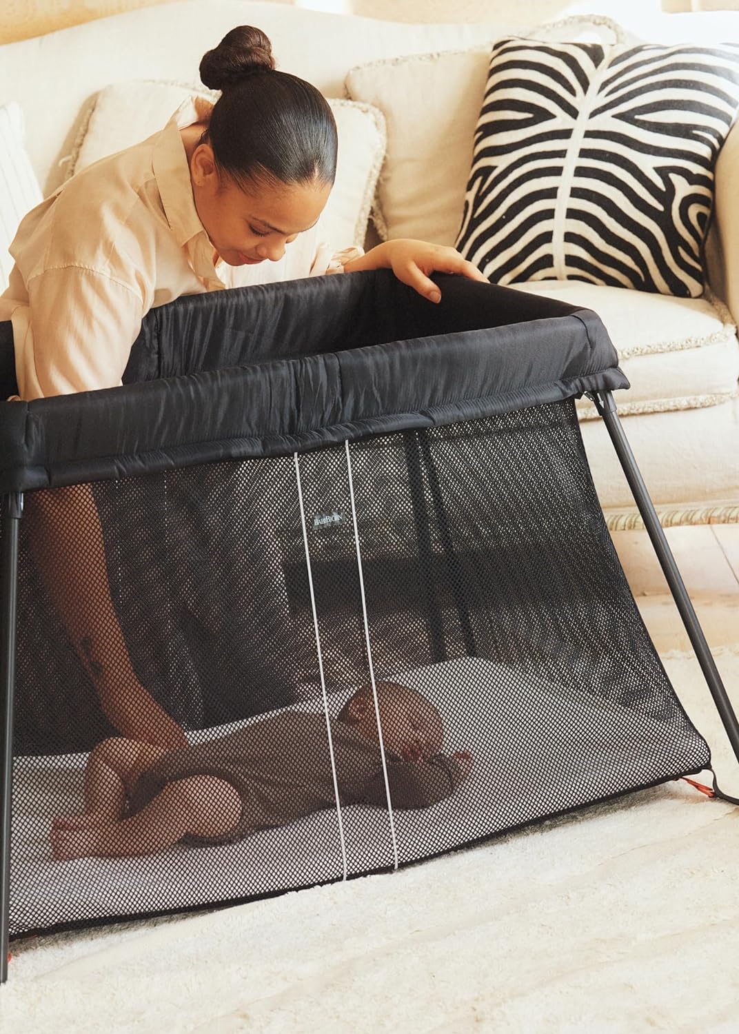 BabyBjörn Luz para Cuna de Viaje, Color Negro