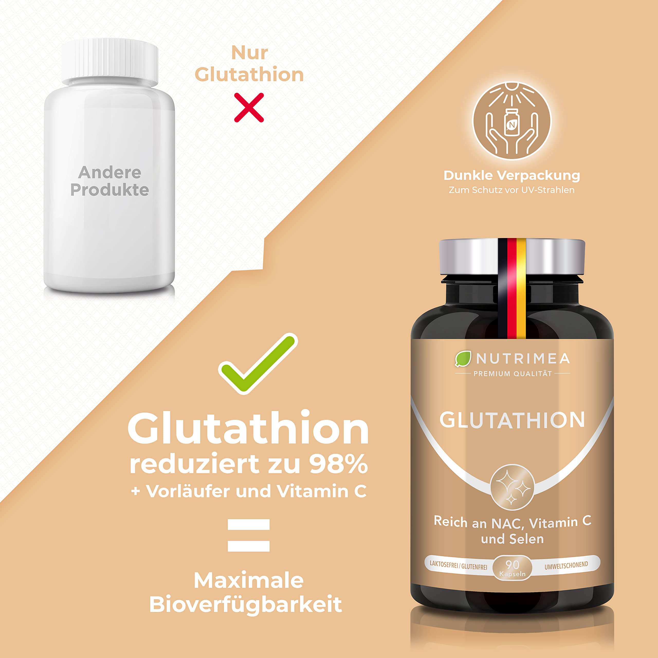 nuwhite glutathione supplement Nuwhite 7 Day Trial Pack S-Acetyl Glutathione - 200mg of S-Acetyl  Glutathione