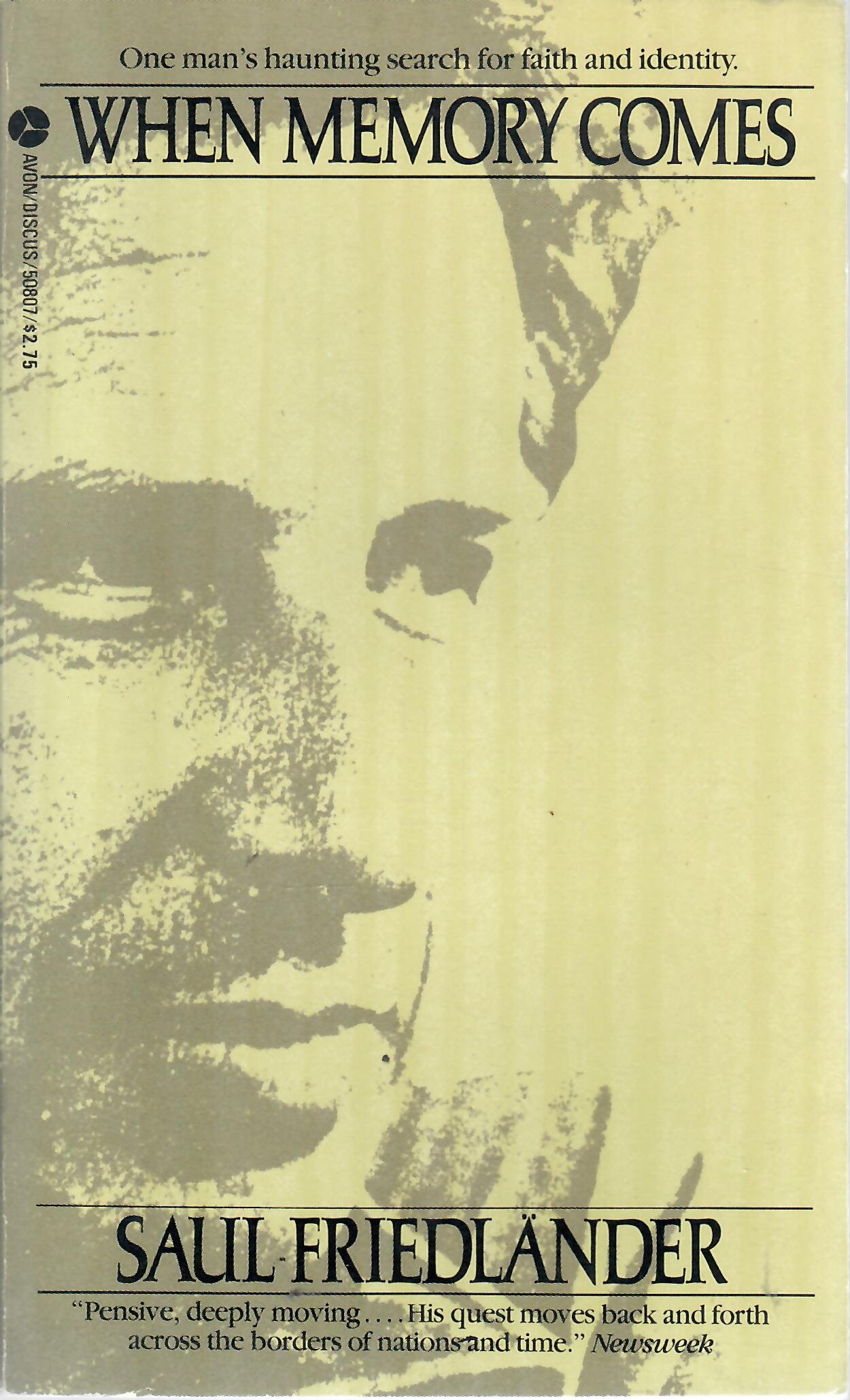 When Memory Comes Friedlander, Saul