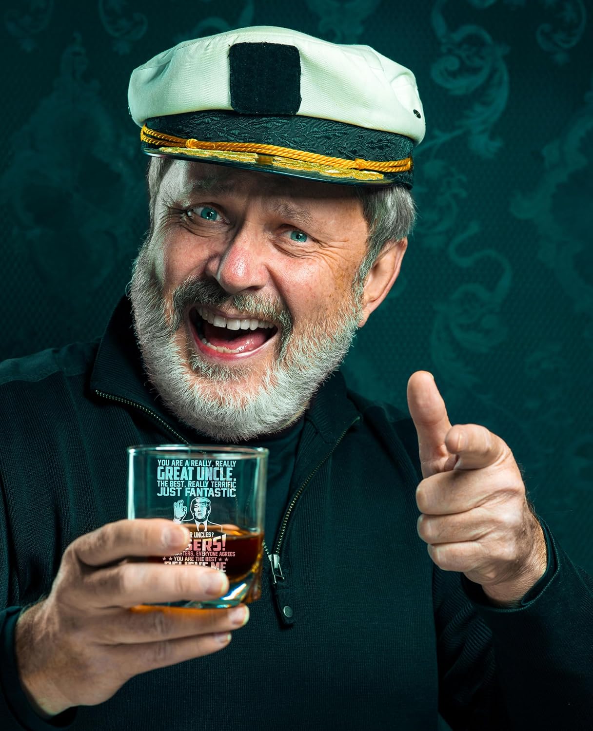 Uncle Christmas Gifts - Christmas Gifts for Uncle from Niece, Nephew, Kids - Best Funny Gift for Great New Promoted to Uncles - 10oz Whiskey Rock Glass - Image 6