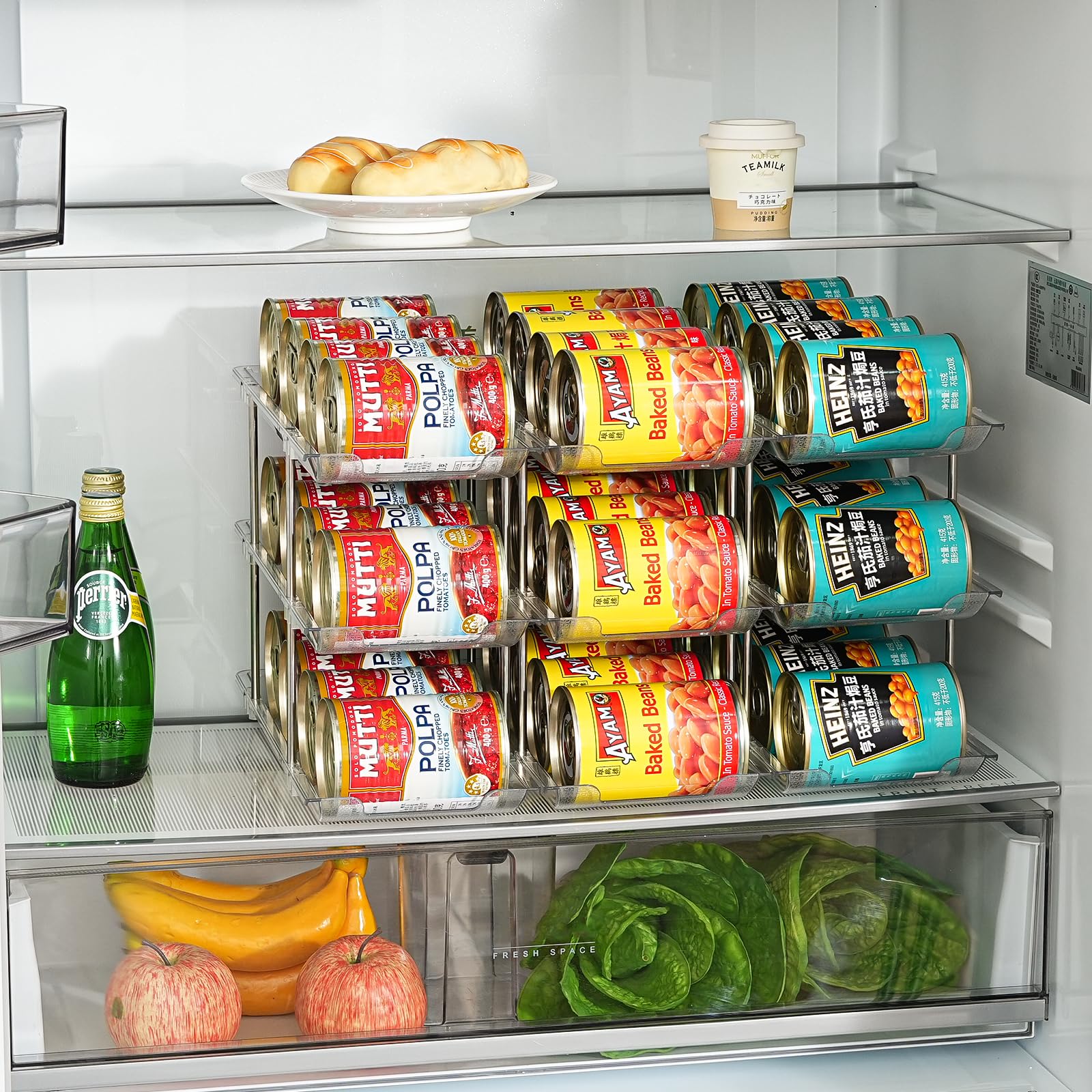 Amazon.com: Amllas Can Organizer for Pantry, Stacking Can Storage