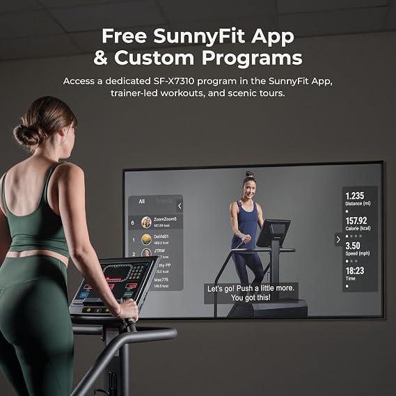 Sunny Health & Fitness Smart Commercial Grade Stepper Stair Climber