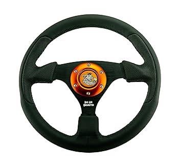 Amazon | オレンジ色のホルノリングとオレンジのステッチが付い