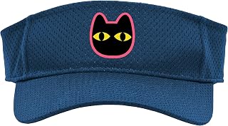 Kuro Neko Cute Kawaii Black Cat Sport Sun Visor