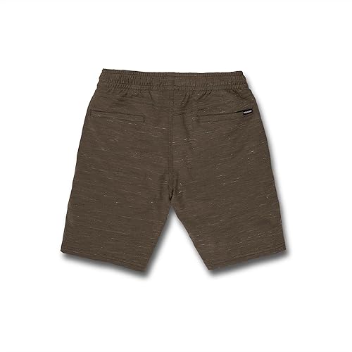 Miniatura 3 de Volcom Pantalones cortos híbridos de secado rápido con cintura elástica enterrada (tallas grandes para niños pequeños)
