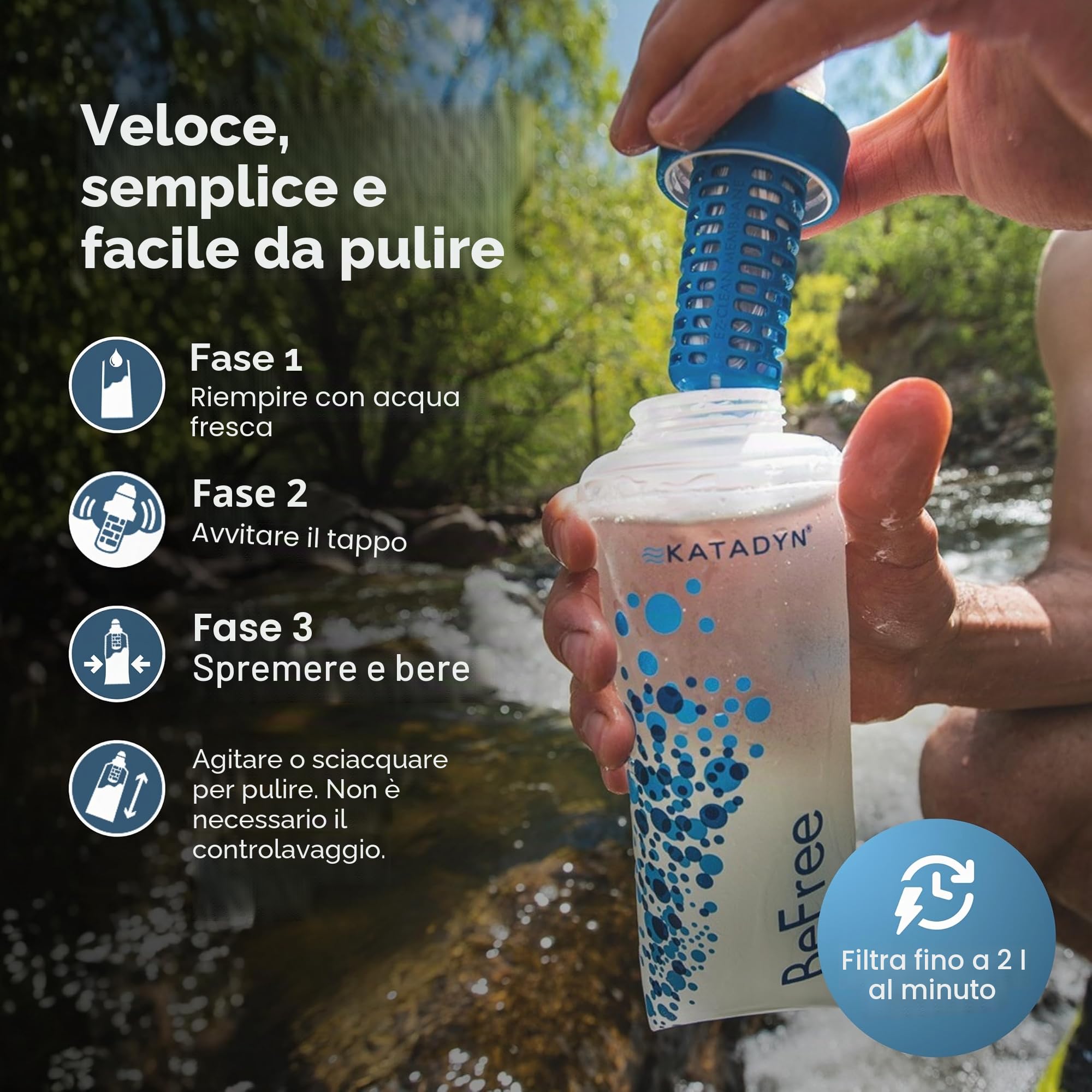 Katadyn Befree, Filtro per l'acqua