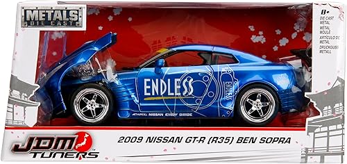 Miniatura 2 de JADA 1:24 W/B - Metales - Sintonizadores JDM - 2009 Nissan GT-R (R35) Ben Sopra