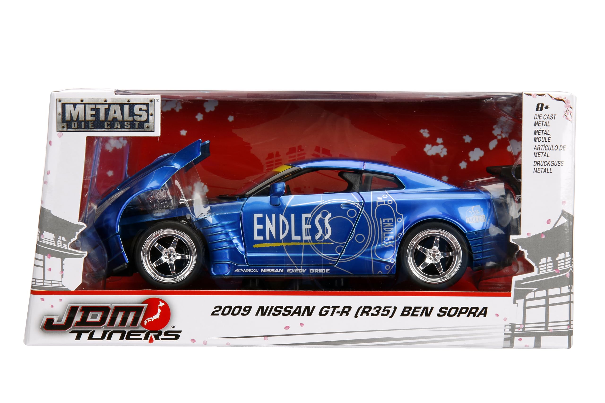 Amazon.com: Jada Toys JDM Tuners 1:24 2009 Nissan GT-R R35