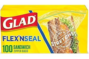 Glad Sealable Storage Bags Sandwich
