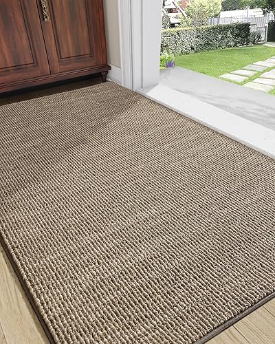 DEXI Tapetes para puerta delantera, tapetes para puerta delantera, tapete de bienvenida para entrada, perfil bajo, antideslizante, para entrada disponible en Yaxa Peru