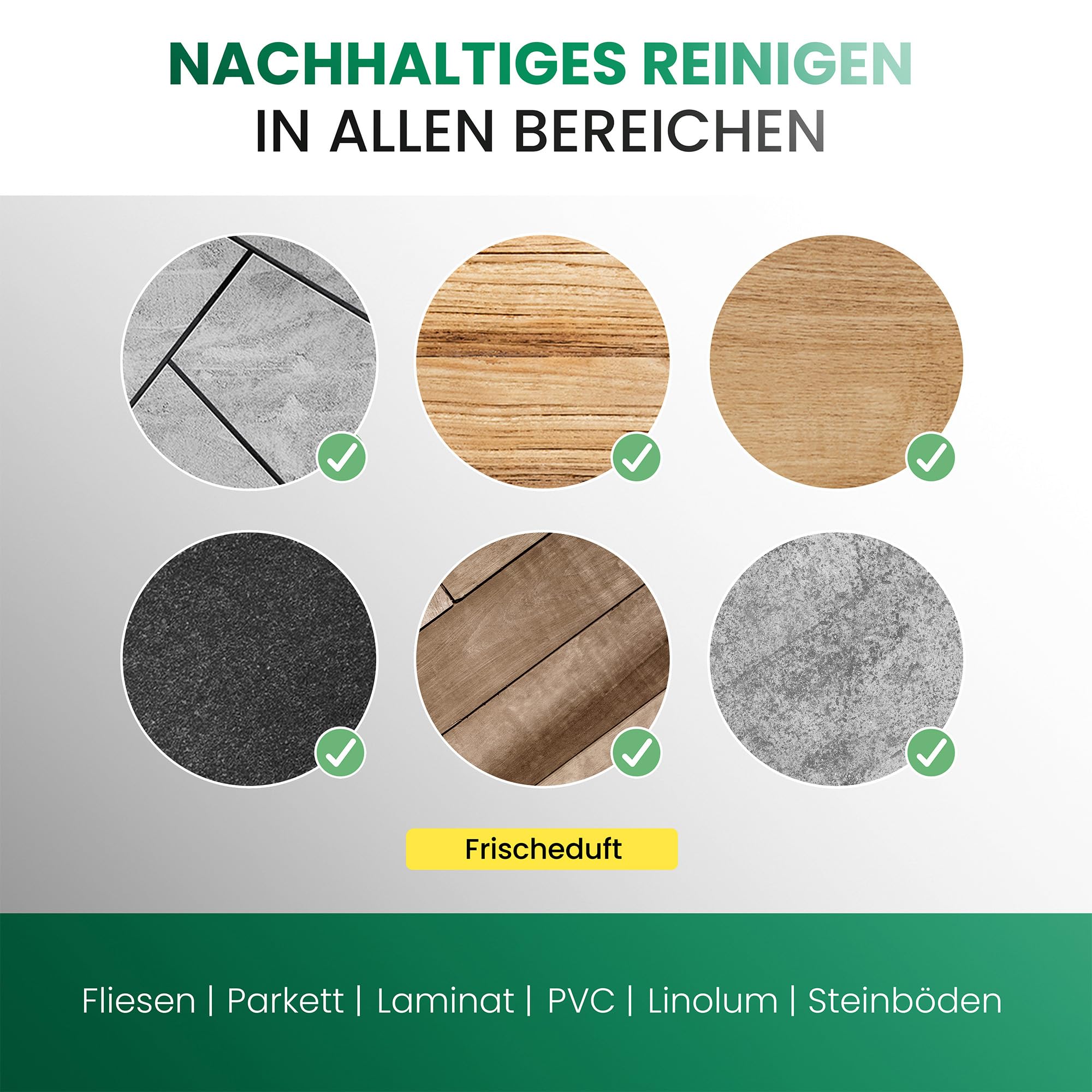 BiOHY Agente de limpieza para limpiaparabrisas de succión (12 botellas de 1 litro) + Dosificador | Concentrado 1:200 para los aspiradores en húmedo | baldosas, PVC, parquet y laminado (Saugwischer)