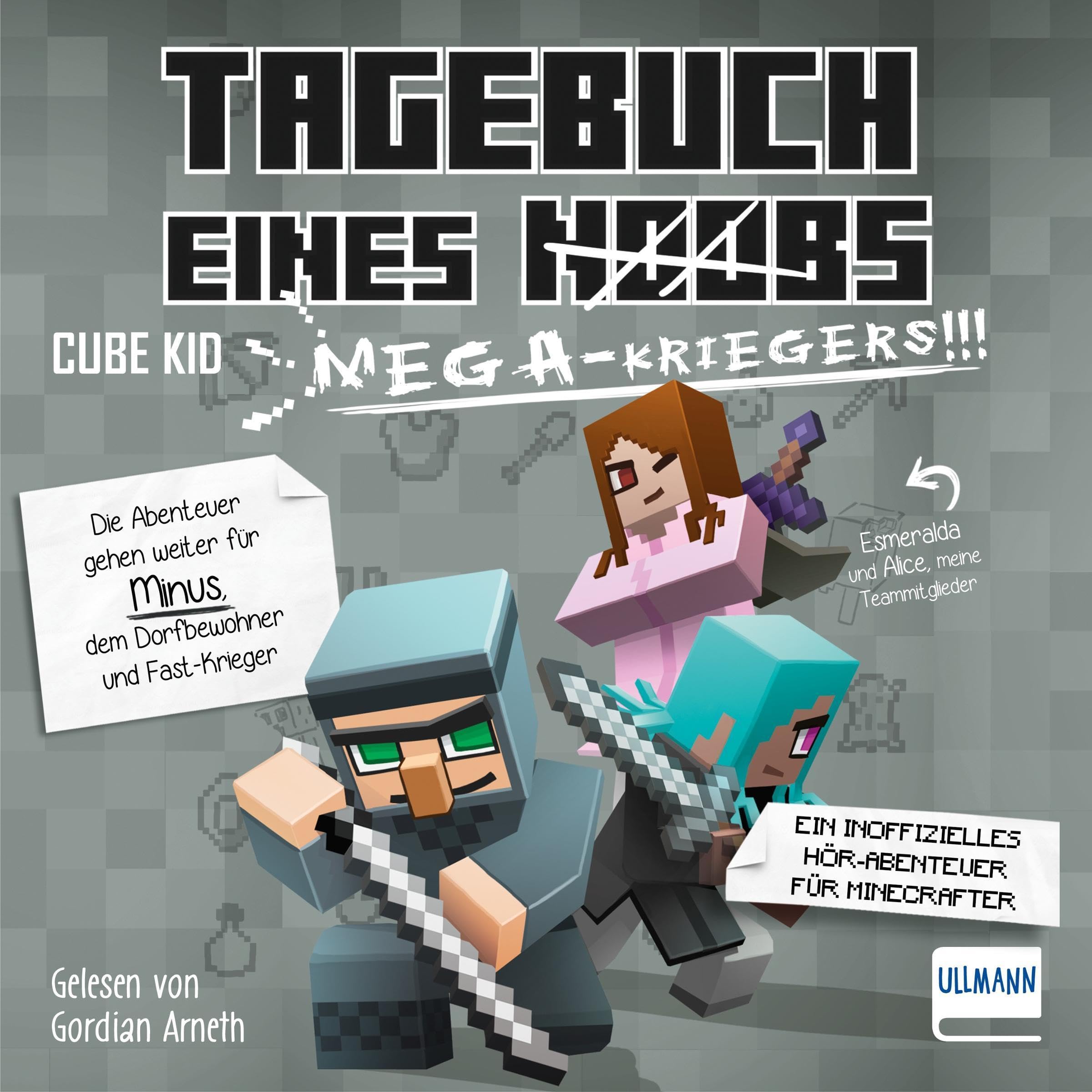 Cover art for Tagebuch eines Mega-Kriegers - Ein inoffizielles Hör-Abenteuer für Minecrafter