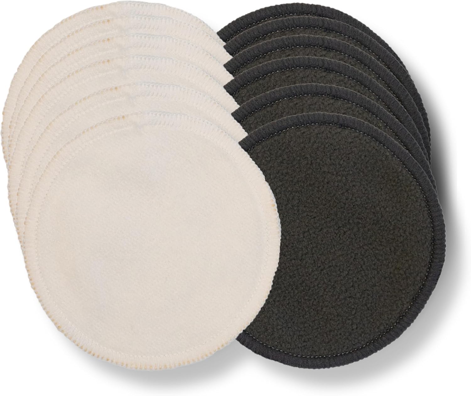 Reusable Makeup Remover Pads – Set of 12, Natural Bamboo Cotton, Eco-Friendly, Soft and Washable Makeup Removal Pads