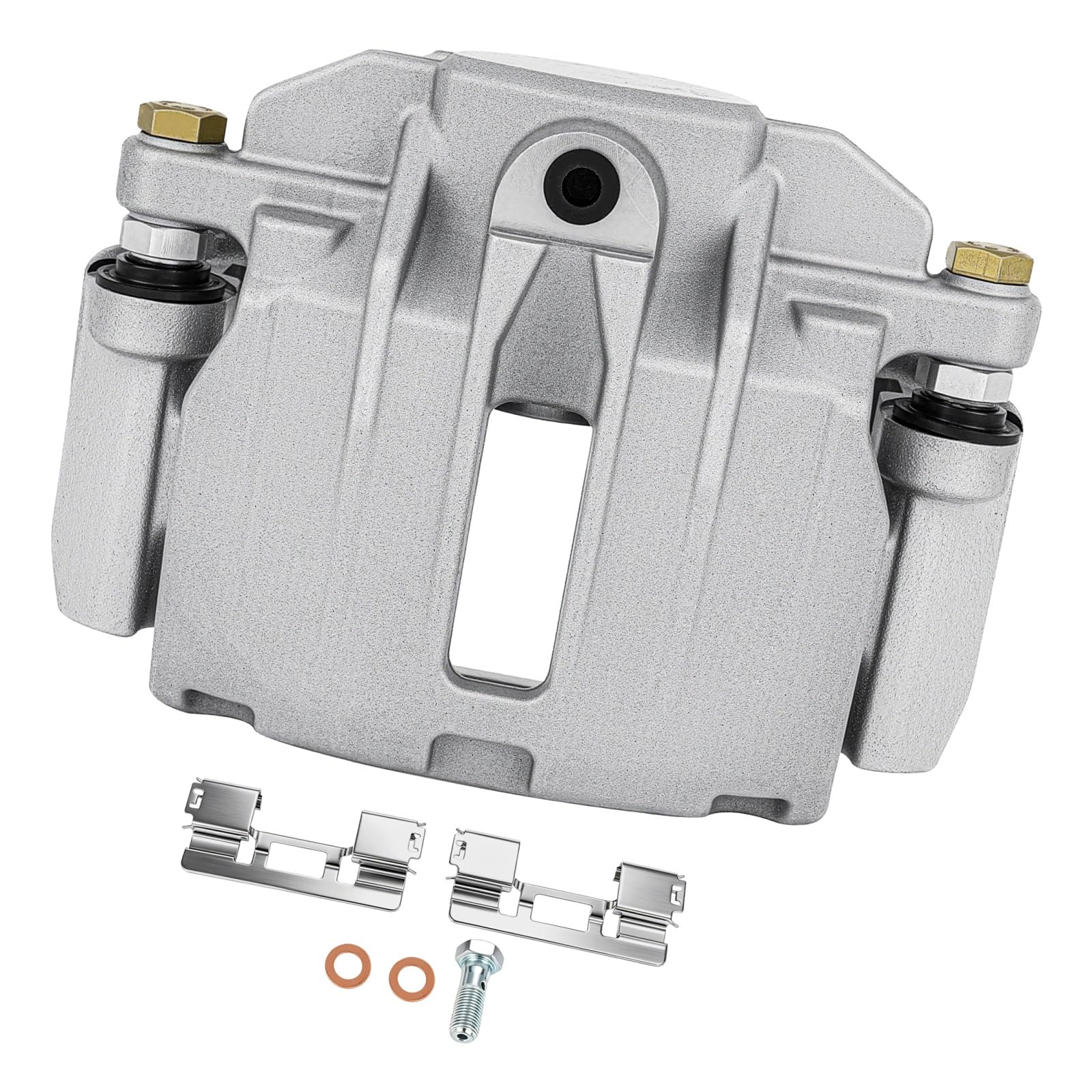 cciyu Rear Left Disc Brake Caliper Assembly w/Bracket 18B4854
