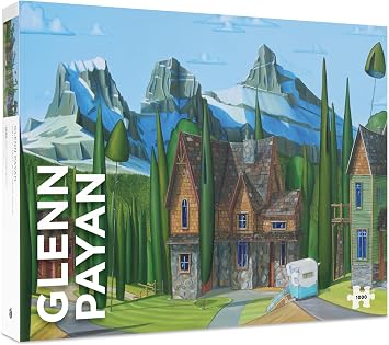 Pomegranate 1000-Piece Jigsaw Puzzle for Adults, Glenn Payans Happy Days are Here Again, Matte Finish, Snug Fit