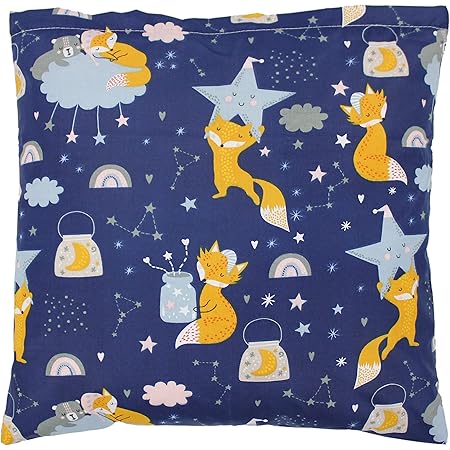 Kinder Kissenbezug 40x80cm Baumwolle - Mit Reißverschluss Prinz Planet