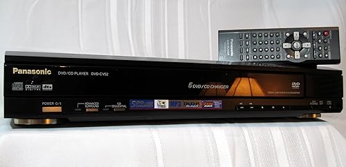 Panasonic DVD-CV52 Reproductor de DVD de 5 discos