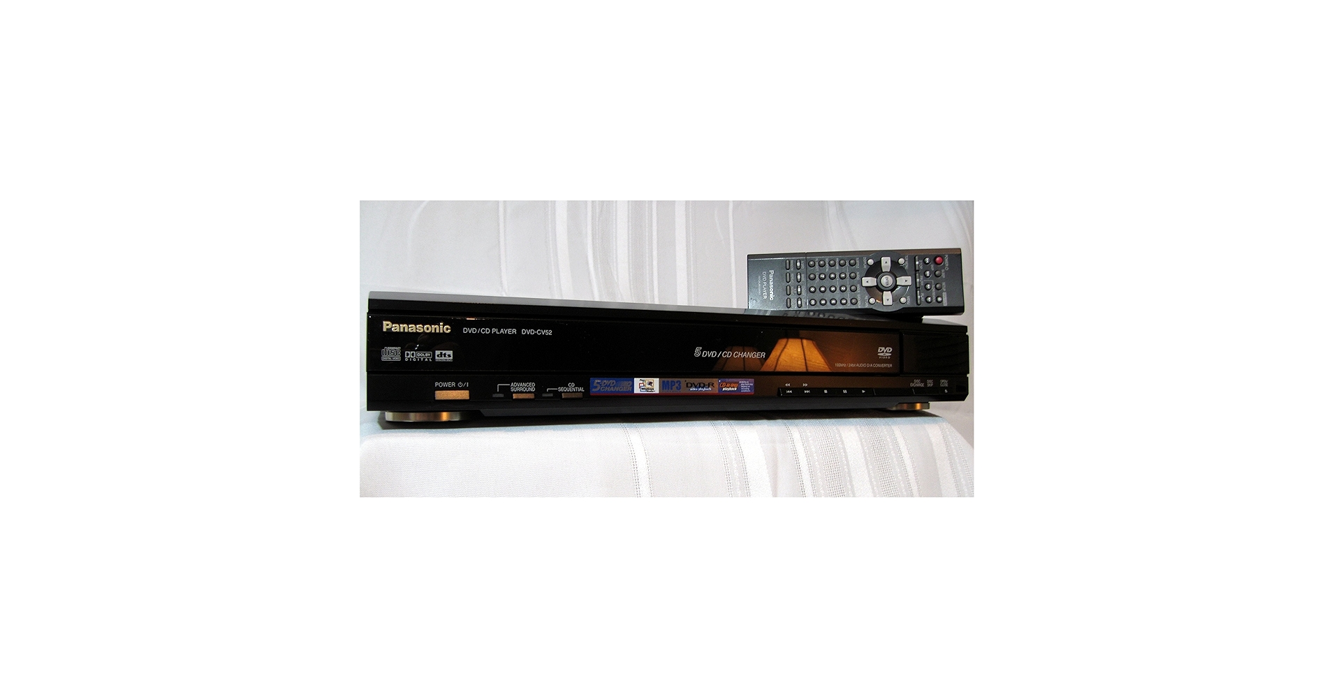 Amazon.com: Panasonic DVD-CV52 5-Disc DVD Player : Electronics