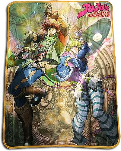 Miniatura 1 de Great Eastern Entertainment JoJos Bizarre Advanture- Manta de sublimación de grupo