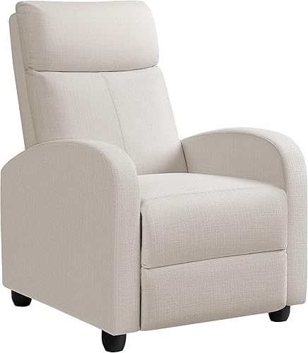 JUMMICO Silla reclinable ajustable para cine en casa, sofá reclinable de una sola tela, con cojĂn de asiento grueso y respaldo, moderno sillĂłn JUMMICO Silla reclinable ajustable para cine en casa, sofá reclinable de una sola tela, con cojĂn de asiento grueso y respaldo, moderno sillĂłn