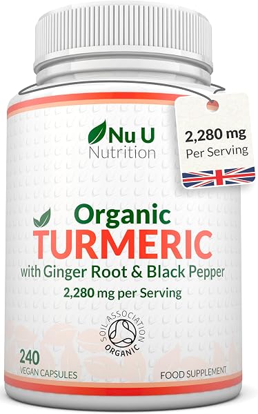 Nu U Nutrition Organic Turmeric Ginger & Black Pepper