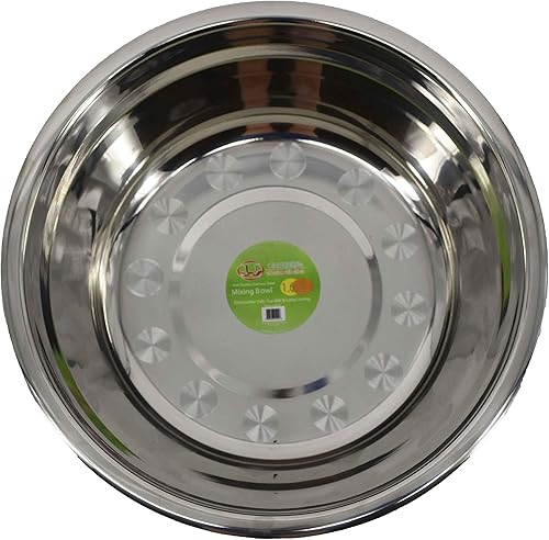 UNIWARE Tazón de mezcla profunda de acero inoxidable (1.5 QT)