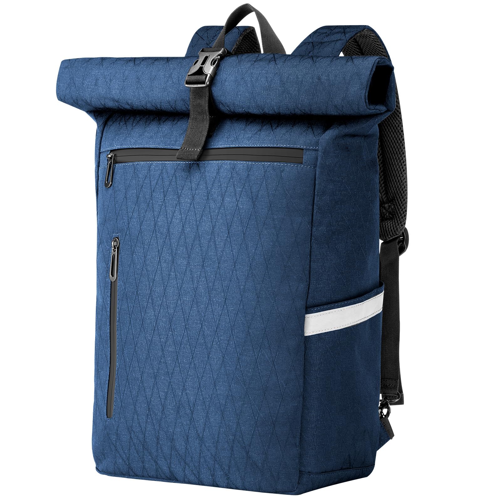 Wiserset Fahrradtasche für Gepäckträger, 22L Fahrradtaschen Rucksack für Herren, 2in1 Multi-Fach Gepäckträgertasche mit Laptopfach