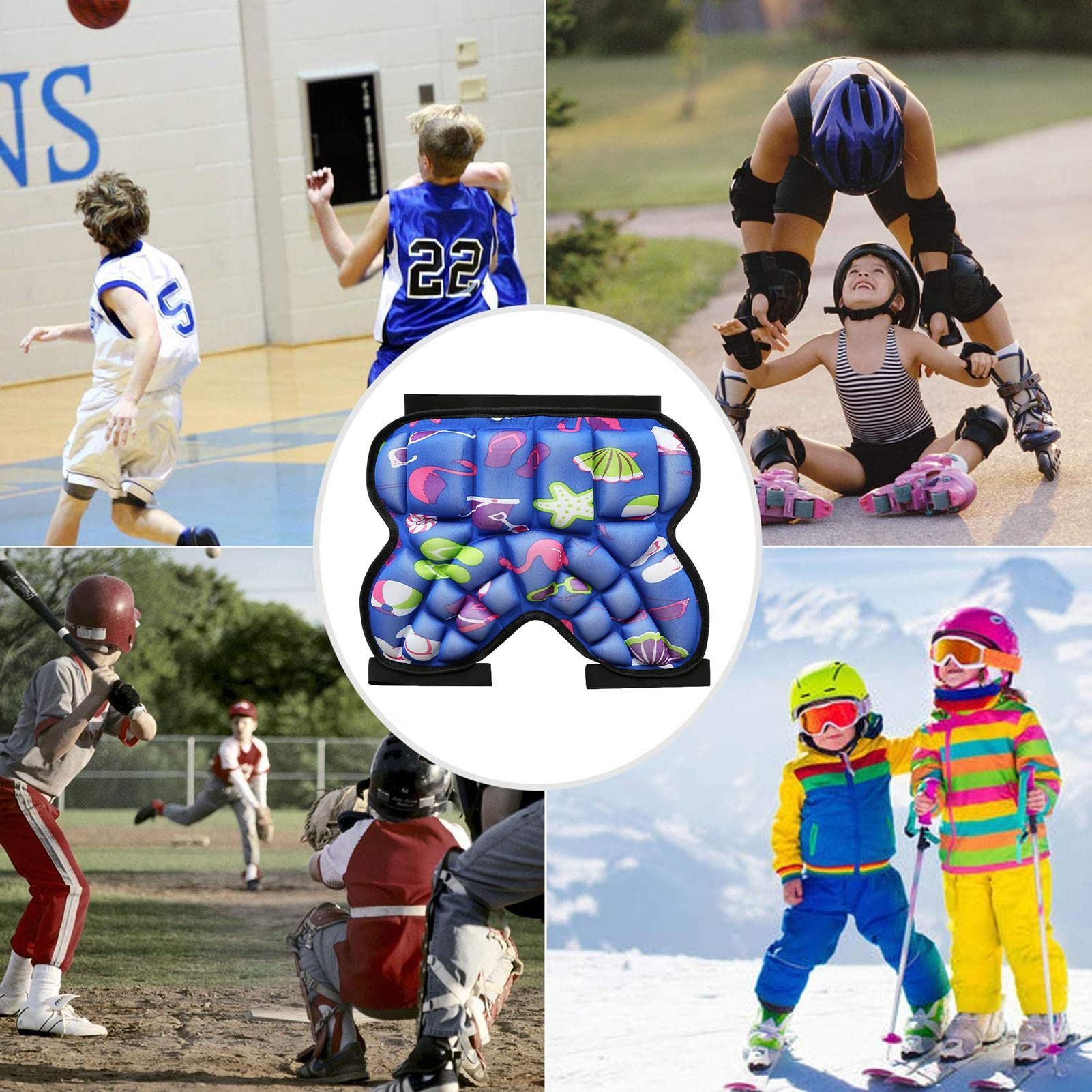 Wolfbike valbescherming broek snowboarden voor een zachtere landing bescherm broek