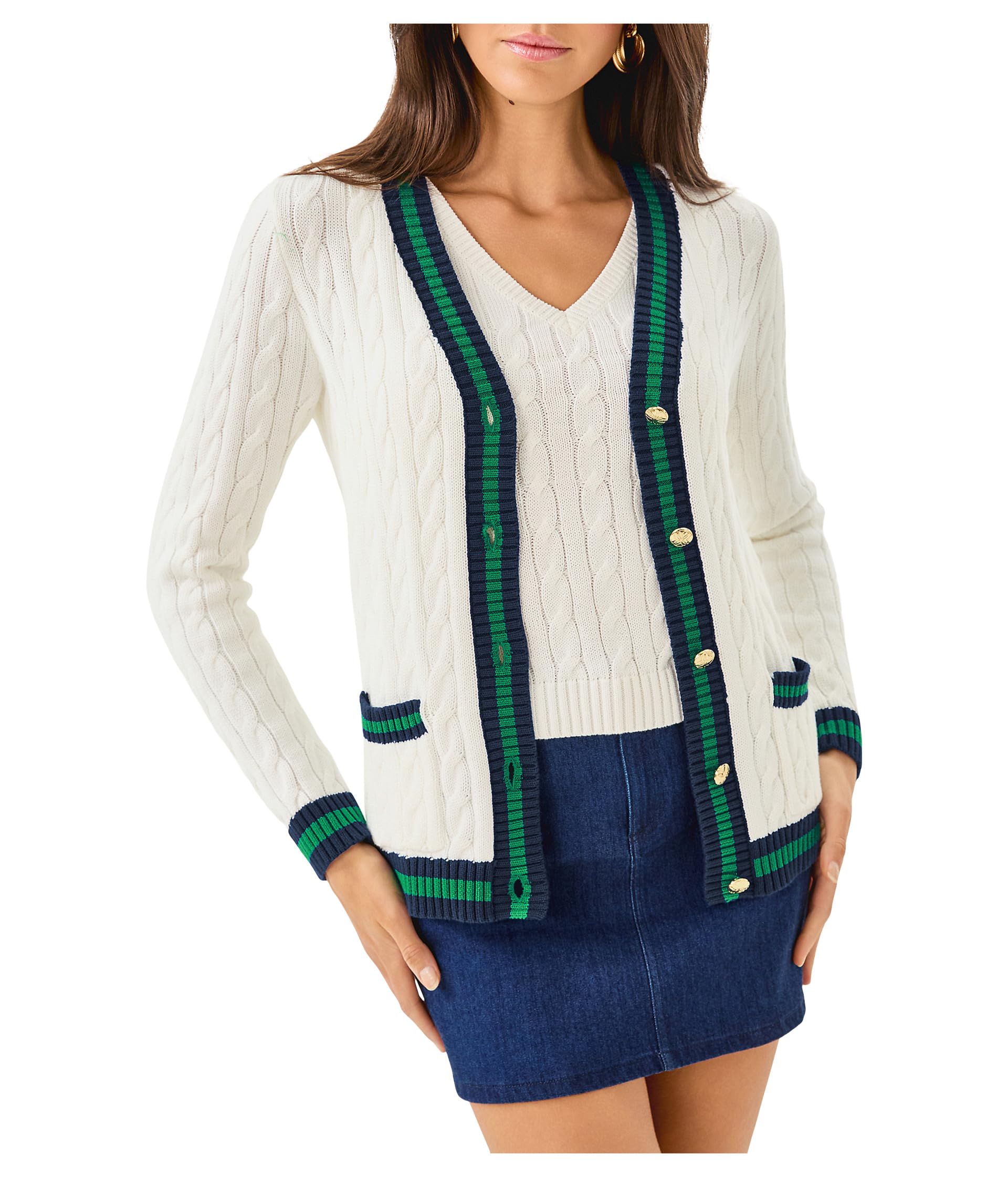 Lilly Pulitzer Womens Brockton Cardigan