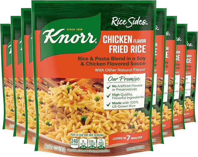 Knorr Chicken Fried Rice Sides Quick Easy Meal 8PK